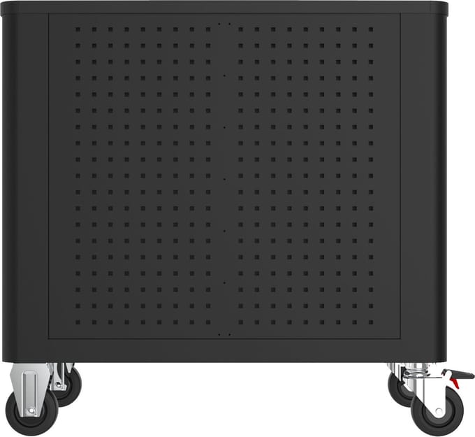 KS TOOLS PERFORMANCEplus P20 ZWART/ROOD Werkplaatswagen met 8 laden - 873.2008