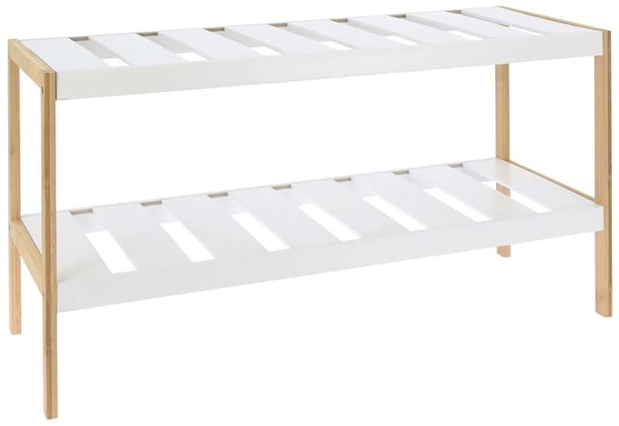 Storage solutions Schoenenrek met 2 lagen 70x26x36 cm