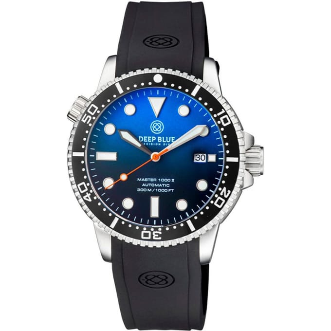 Deep Blue Master 1000 II MSTR442GRADIENT Heren Horloge 44MM 30 ATM