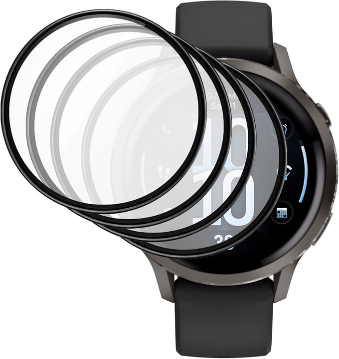 4x Volledige Screenprotector geschikt voor Garmin Venu 4 41mm - FullGuard
