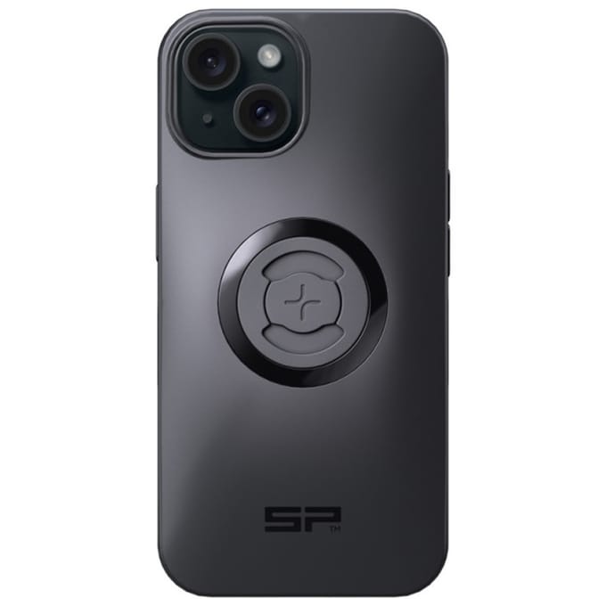 SP Connect SPC+ Series - Telefoonhoes voor de Apple iPhone 15 - Zwart