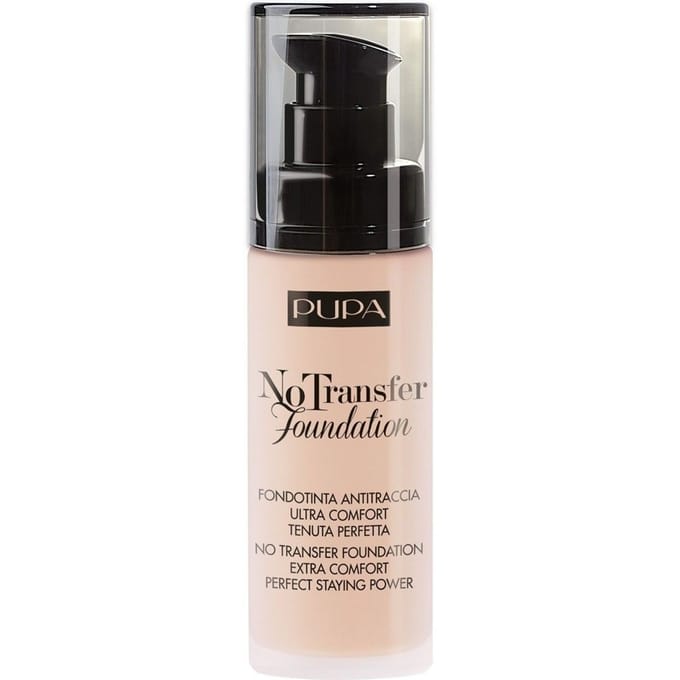 Pupa - No Transfer Foundation SPF15 - 100 Porcelain 30ml