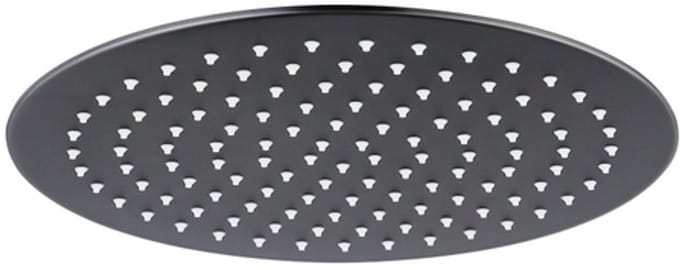 FugaFlow Eccelente Sobrado Badkamer Hoofddouche 25cm - rond - 6mm - gunmetal PVD