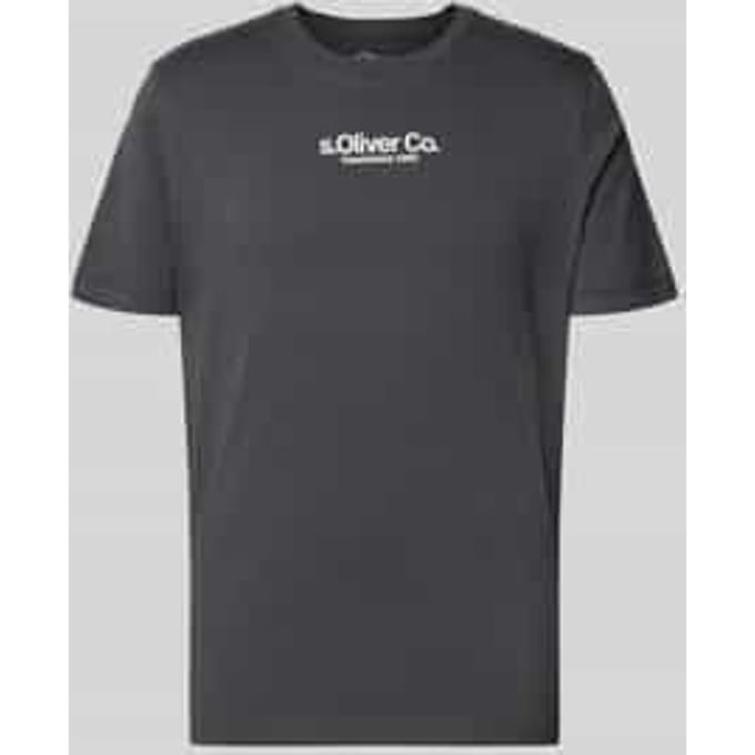 regular fit T-shirt van puur katoen