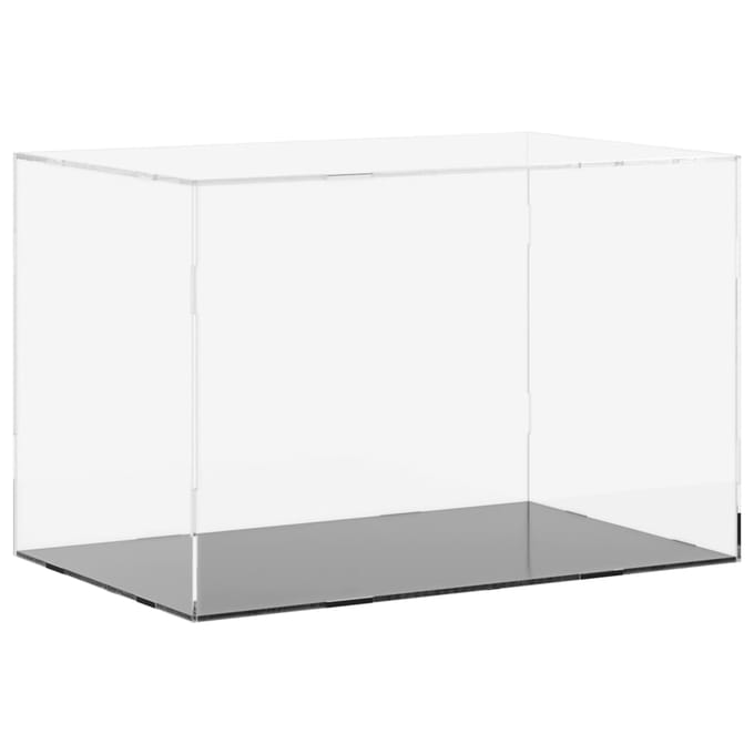 vidaXL - Displaybox - transparant - 56x36x37 - cm - acryl