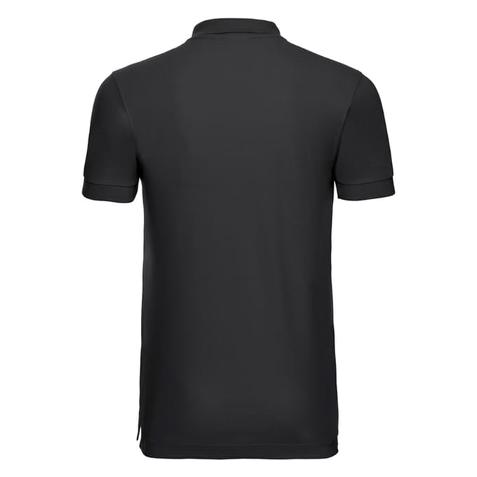 Russell Heren Stretch Poloshirt (Zwart)