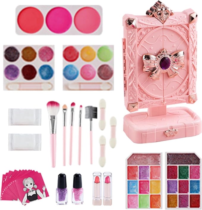 Kinder Make-up Set - Speel Make-up - Doen alsof Spel - Wasbaar en Veilig