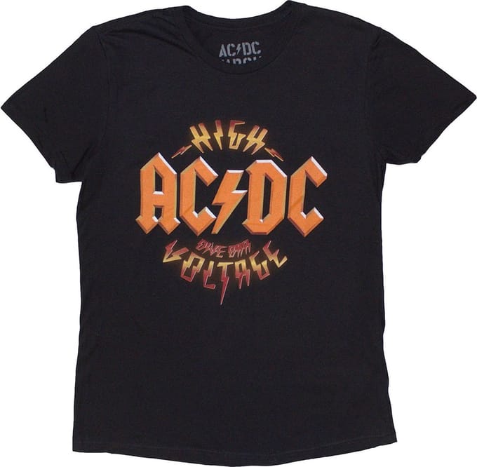 AC/DC - High Voltage Dive Bar Dames T-shirt - S - Zwart