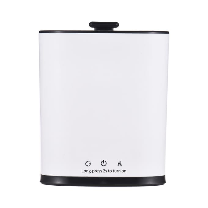 Draagbare wasmachine voor ondergoed, ondergoed, sokken, 2L capaciteit, mini-wasmachine, turbine EU Plug wit