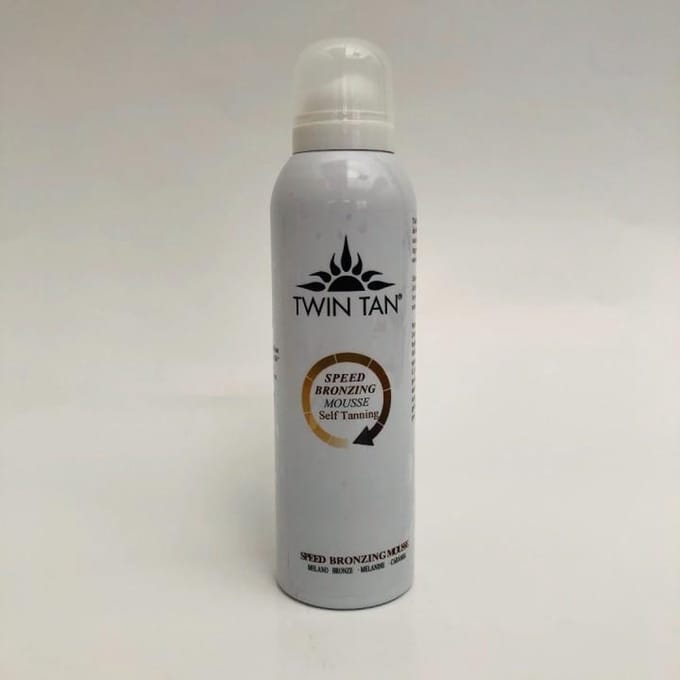 Twin Tan Zelfbruining mousse Speed Bronzing met Melanine - 175ml