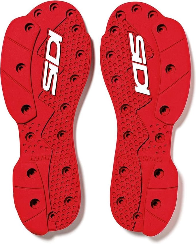 Sidi Supermoto SMS Nr. 46 Rood Wit - Maat 45-46 -