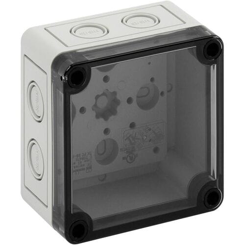 Spelsberg TK PC 99-6-TM Installatiebehuizing 94 x 94 x 57 Polystereen, Polycarbonaat, Polyurethaan, Polyamide Lichtgrijs 1 stuk(s)