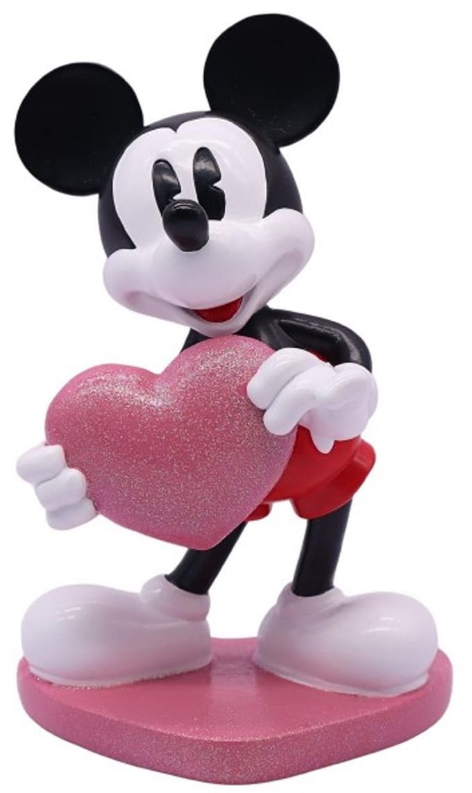 Disney Home 3D Statue - Mickey Mouse With Heart