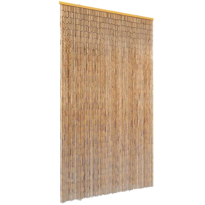vidaXL - Vliegengordijn - 120x220 - cm - bamboe