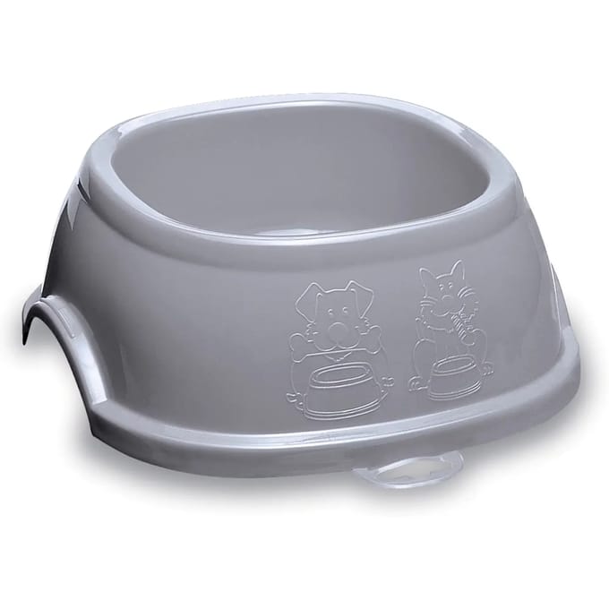 Antislip plastic voerbak voor honden Zolux