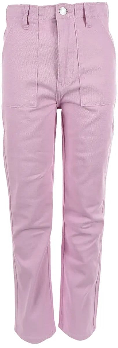 Levi´s ® Kids Ribcage Utility Straight Broek Paars 12 Years Kinderen