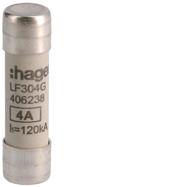 Industriële Cilindrische Zekering 4A 500V 10x38mm gG - LF304G [10 Stuks]