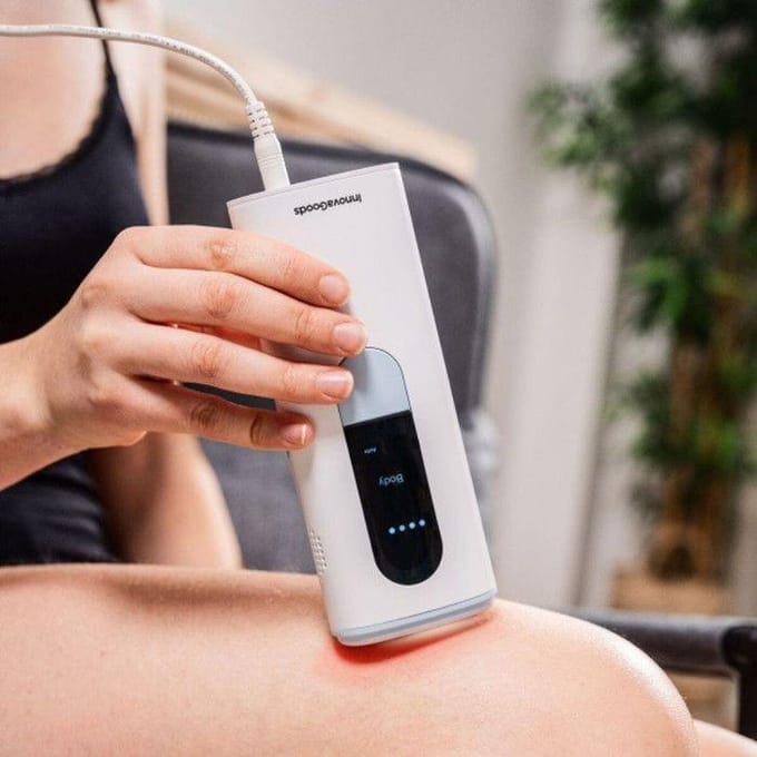 IPL Ontharapper - INNOVAGOODS - Koude Functie - Beschermende Bril - Pijnloze Ontharing