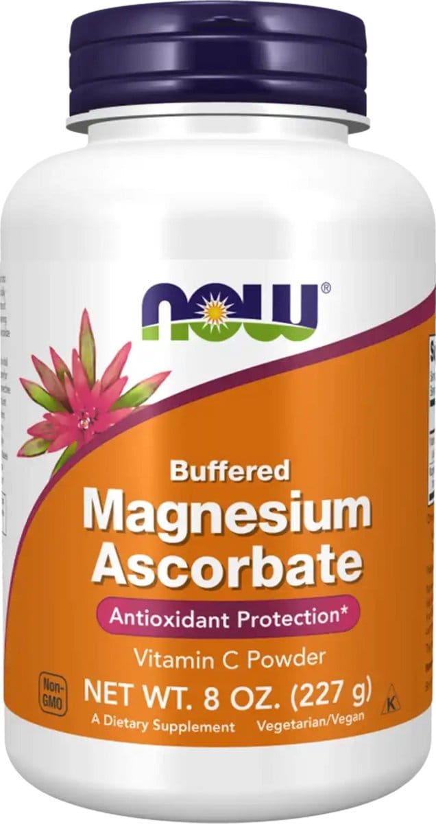 Now Foods Buffered Magnesium Ascorbate (227g) Unflavoured - Vitaminen, mineralen & gezondheid - Mineralen