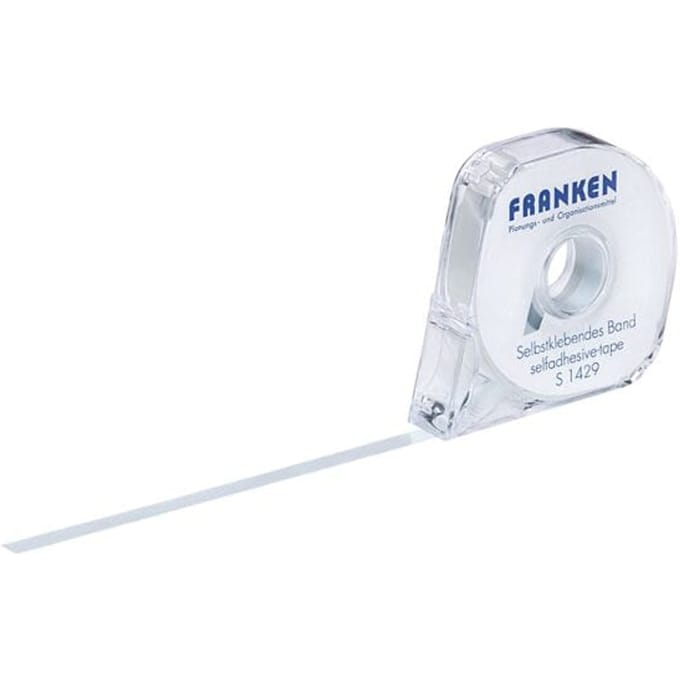 FRANKEN Indelingstape voor planningborden, 8 mm x 10 m