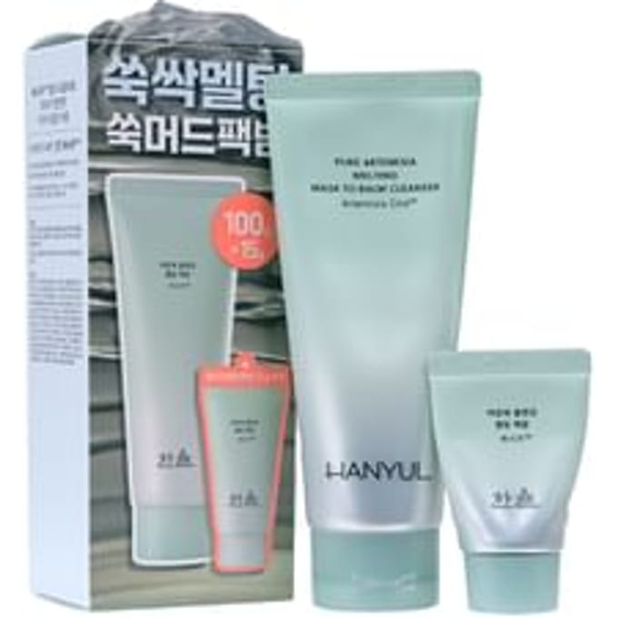 HANYUL - Pure Artemisia Melting Mask To Balm Cleanser Special Set 2 pcs
