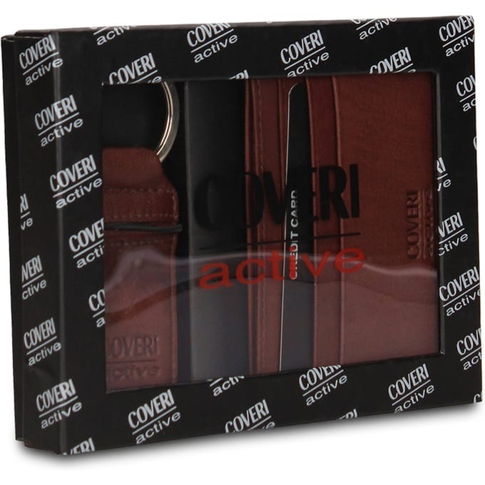 Enrico Coveri Portemonnee en sleutelhanger set Men
