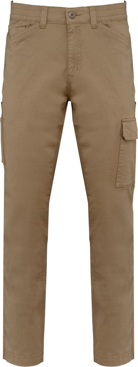 WK. Designed To Work Unisex katoenen stretchbroek WK709 - Camel - 60 NL (54 FR)