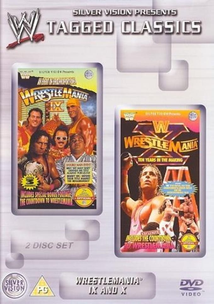 DVD WWE Tagged Classics: Wrestlemania IX and X