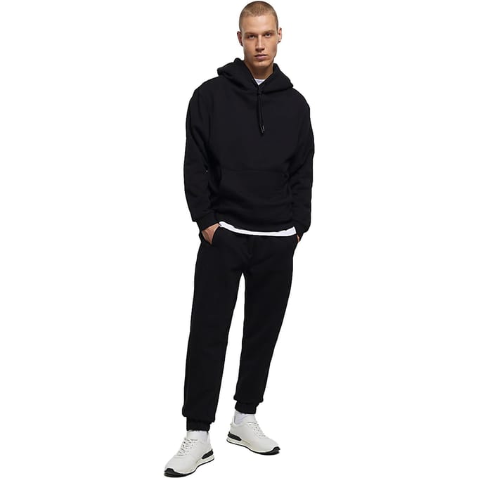 Kruze Heren Pullover Hoodie Tracksuit Set