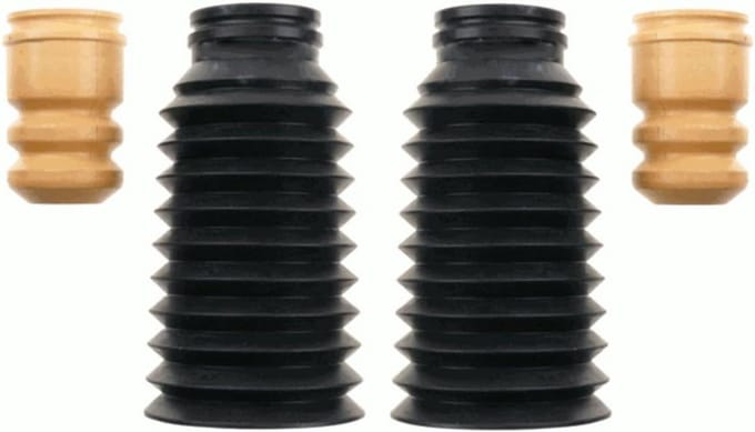 Stofbeschermingsset Schokdemper - Stofkap Kit - Auto Onderhoud - Vooras Montage - 64 cm - null