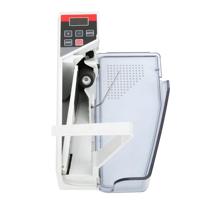 V40 Handheld Mini Draagbare Kassa Geldtelmachine US Plug gray