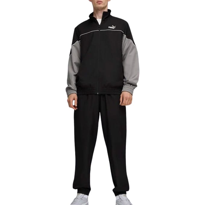 PUMA Woven Colorblock Suit Unisex Trainingspak - Puma Black