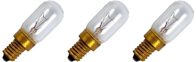 Signaallamp E10 30V 6W - 200 mAh - 3 stuks - T16 Gloeilamp Ø16mm - 48mm - 2500K - Dimbaar