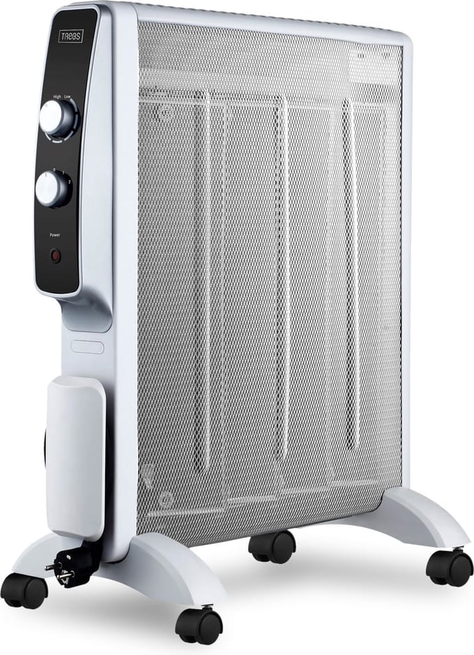 Trebs 99400 - Elektrische Convectorkachel - Micathermisch - Verstelbare Thermostaat - 2000W
