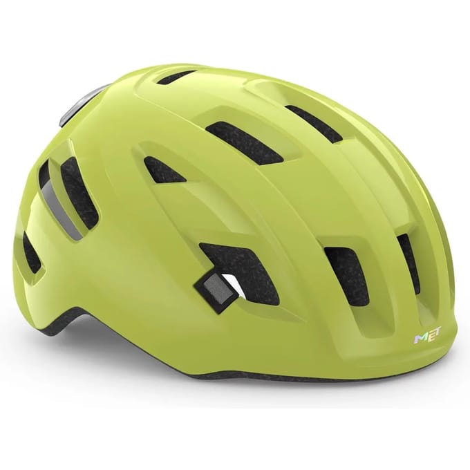 MET E-Mob Fietshelm Mannen & Vrouwen - Fietshelm E Bike Volwassenen - Maat M (56-58cm) - NTA8776 - Lime