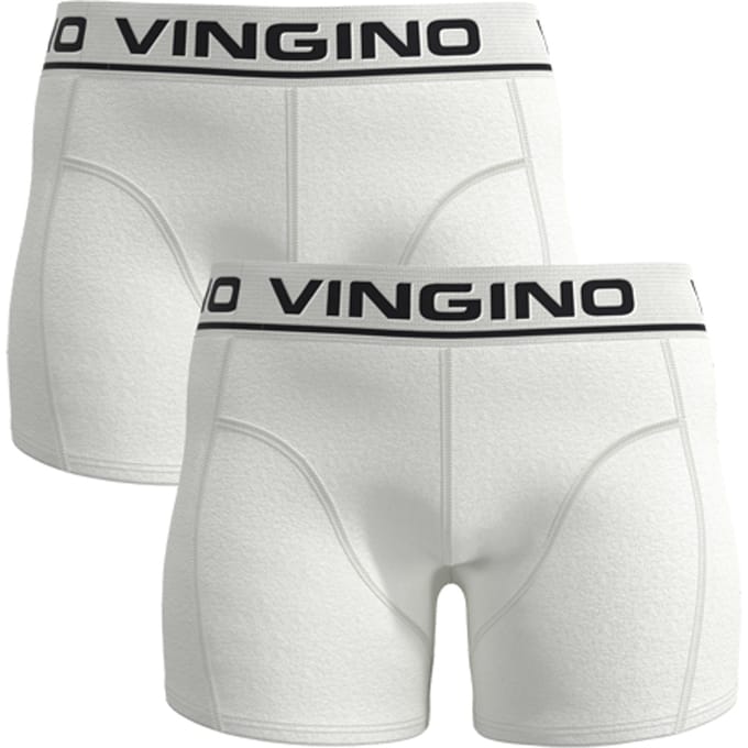 Vingino Boxer (2-pack) Real White Maat: XXS | Sokken Outlet | Unisex | Wit
