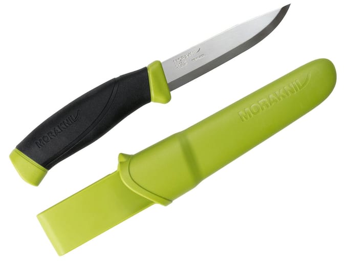 Morakniv companion olive green clampack