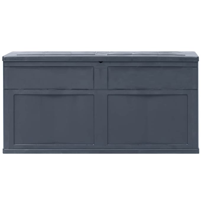 vidaXL - Opbergkist - 320 - L - zwart