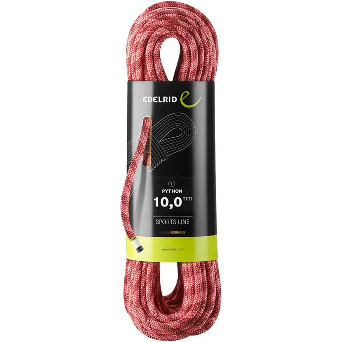 Edelrid Python 10 Mm Touw Rood 40 m