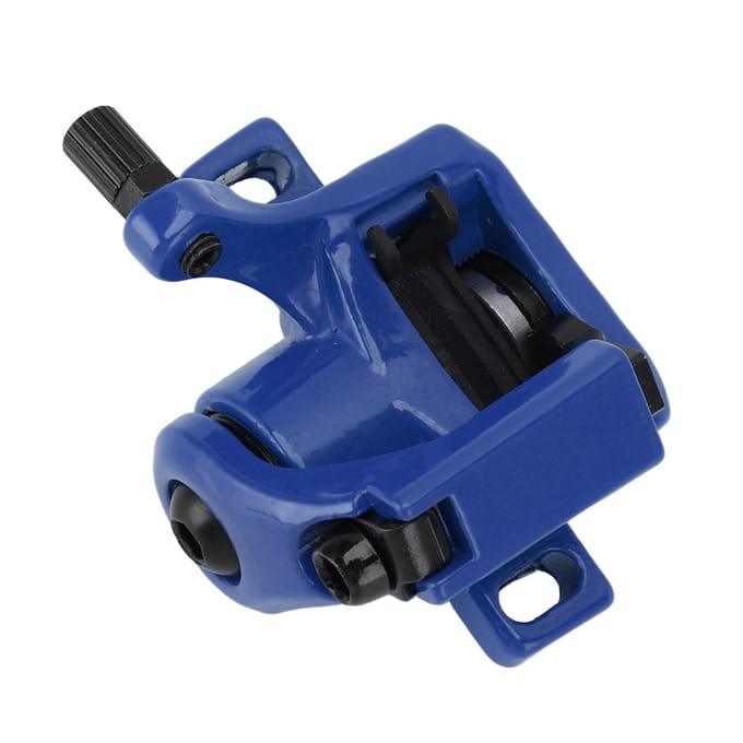 Dispositif de disque de frein de scooter électrique 60 mm Étrier de frein de scooter électrique de remplacement Alliage d'aluminium black