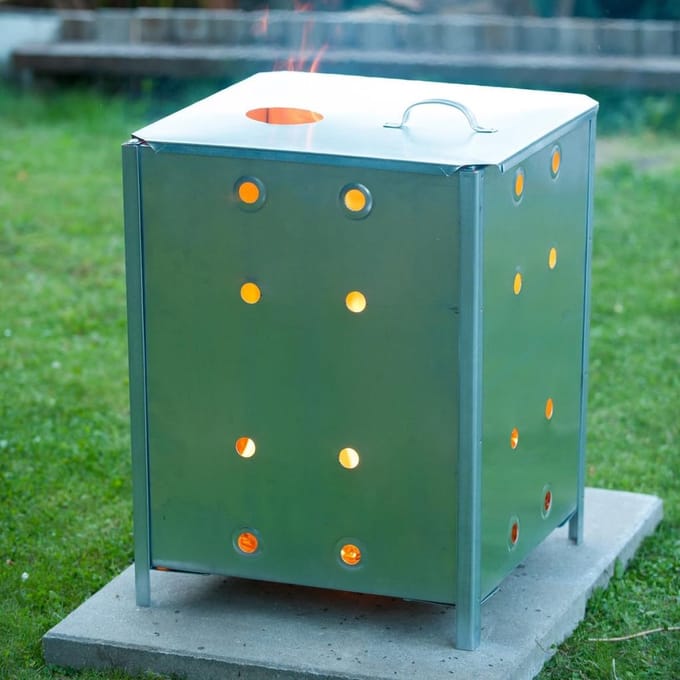 Nature - Tuinafvalverbrandingsoven 130L - H65 x 46 x 46cm