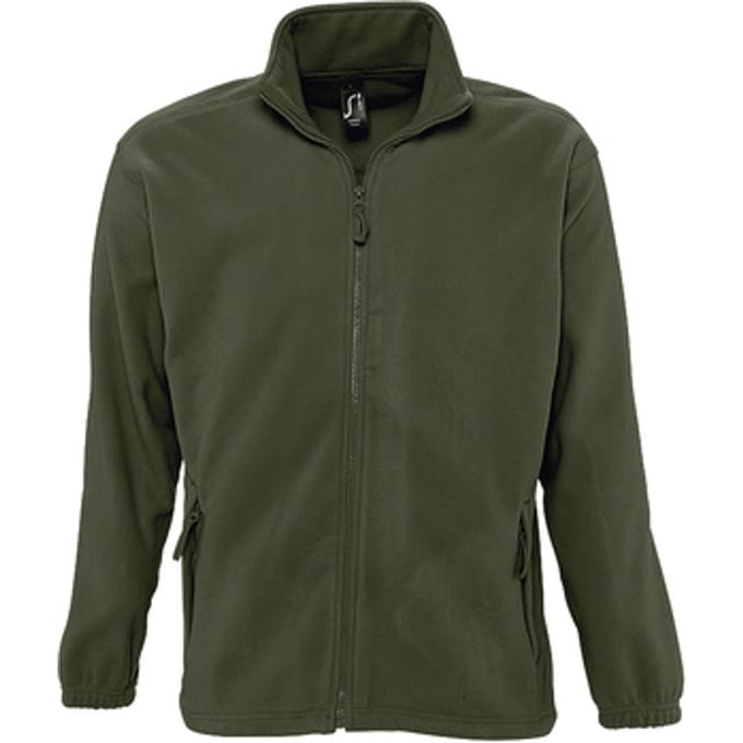 Fleece Jack Sols NORTH POLAR HERENJACK MET RITS