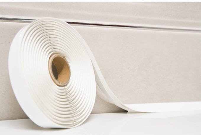 Kant-en-klare voeg - GEB - Breedte 15 mm x 3,35 m - Wit