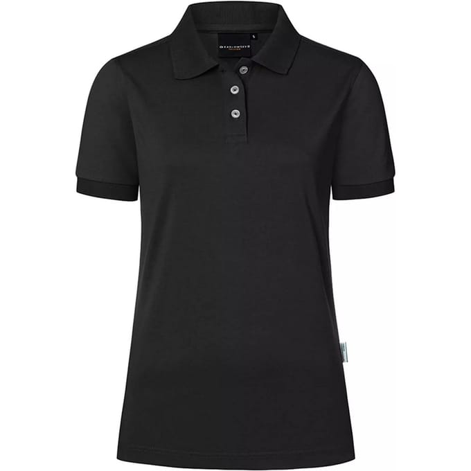 Karlowsky Dames/Dames Modern-Flair Poloshirt (Zwart)