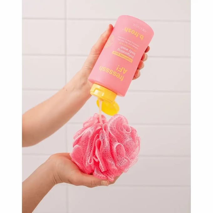 b.fresh, Verkwikkende Douchegel, Grapefruit Producten, 16 fl oz (473 ml) pink