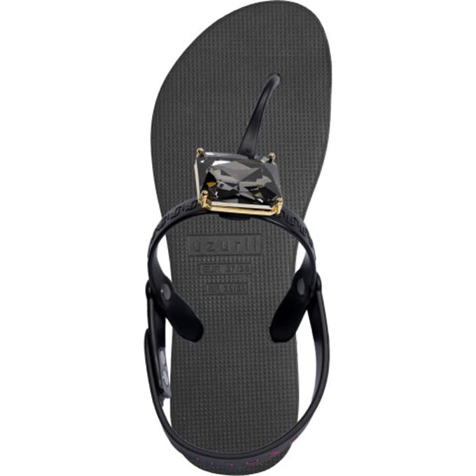Uzurii | Teenslippers | Dames | Zwart | Maat 35/36