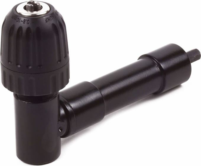 Benson Haakse boorkop - Zeshoekig 10 mm - Snelspanner - 5000 u/min - Zwart