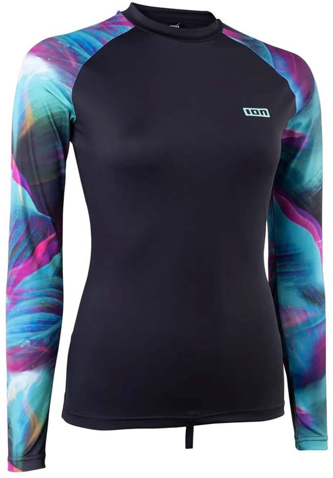 Ion Lizz Dames Rashguard Zwart L Vrouw