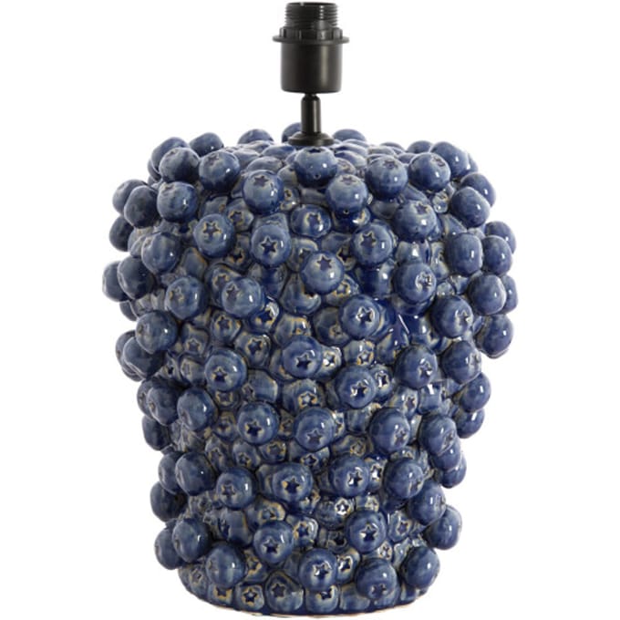 Light & Living - Lampvoet BERRIES - 31.5x31x35 cm - Blauw
