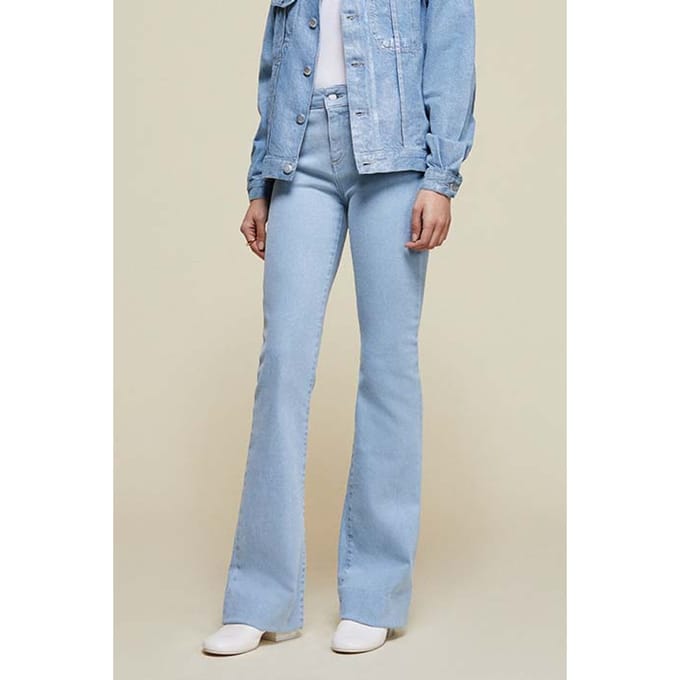 Lois Raval-sp 6925 Harry Silver Silver Taglia: W24L32 | Pantaloni larghi Outlet | Donna | Grigio